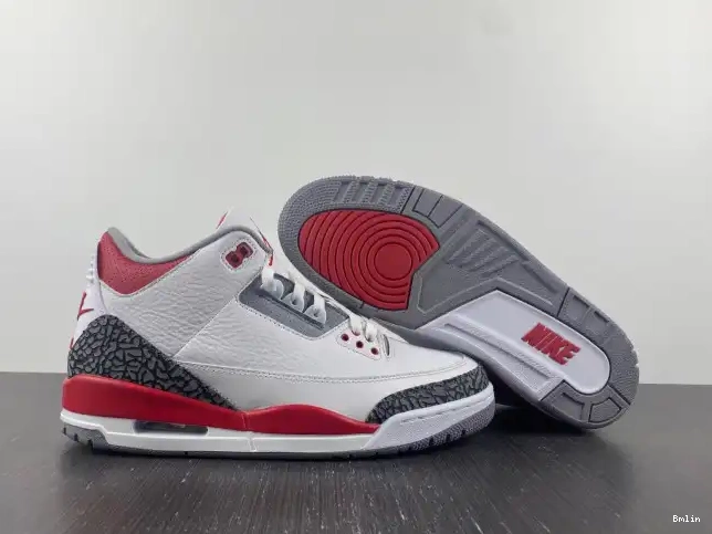 Bmlin Shoes Red Air 3 OG Jordan DN3707-160 Fire 0522